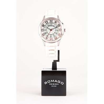 Romago Casual-Urbano Attraction Blanco-Plata