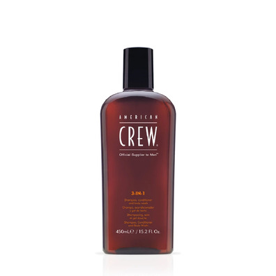 Shampooing Revitalisant 3-EN-1 American Crew 