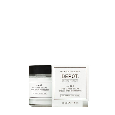 Depot n ° 401 Crème protectrice pour la peau avant et après rasage