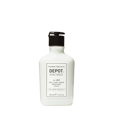 Dépôt n ° 402 Fluide émollient avant et après rasage 50 ml