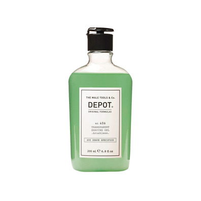 Depot No. 406 Gel de rasage transparent 200 ml