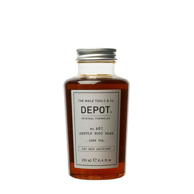 Dépôt n ° 601 Nettoyant doux pour le corps Dark Tea