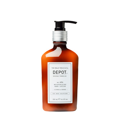 Dépôt n ° 604 Lotion hydratante pour les mains. Agrumes et fines herbes