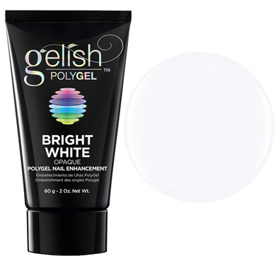 Morgan Taylor Gelish Polygel Bright White opaque