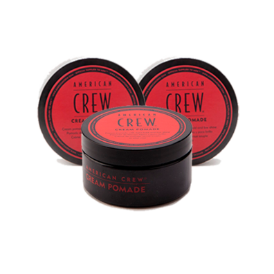 Pack 3 American Crew Cream Pomade 85g