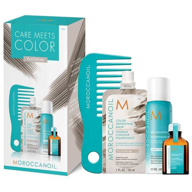 Pack Soin Couleur Moroccanoil Platinum